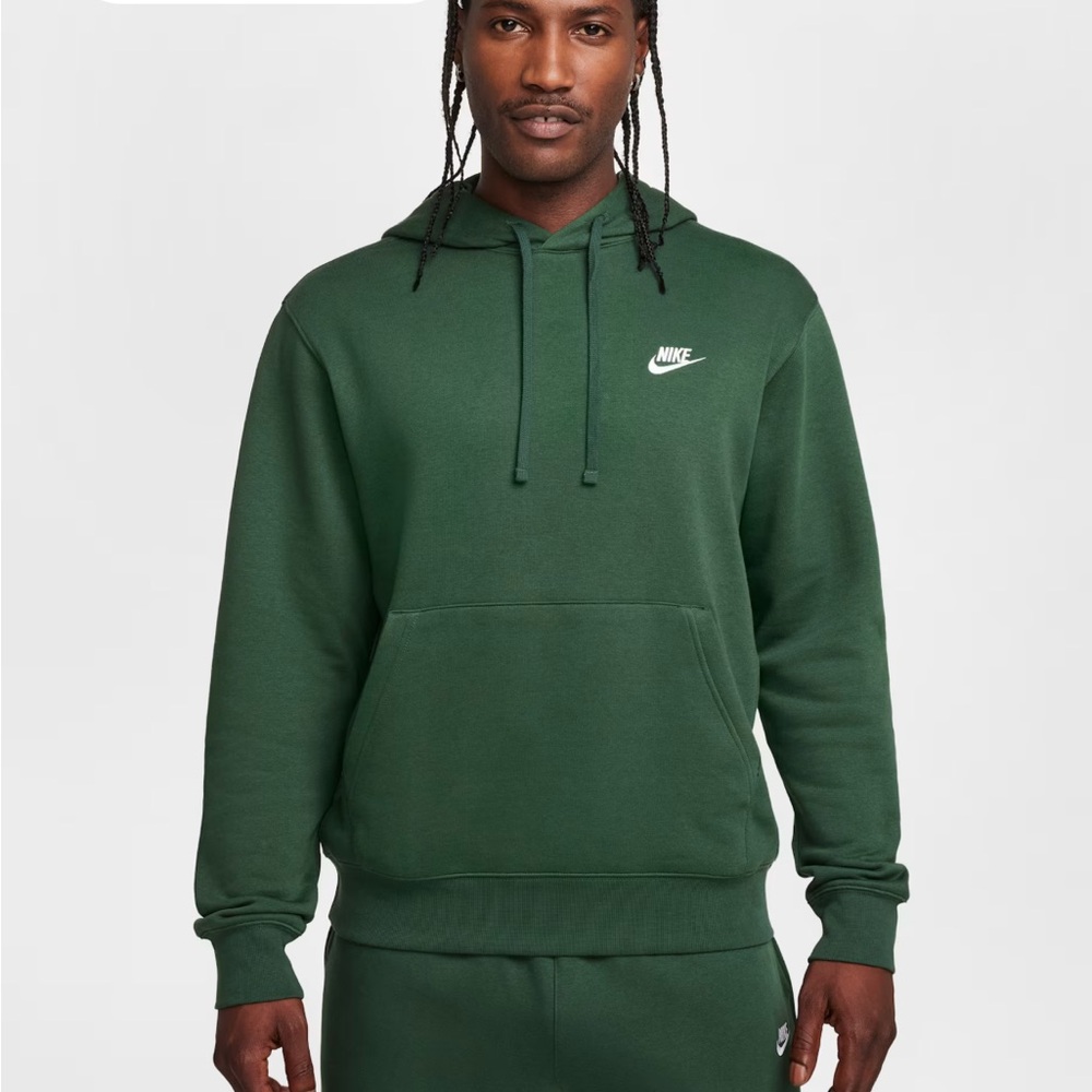 Nike Men's Deep Green Pullover Sweater